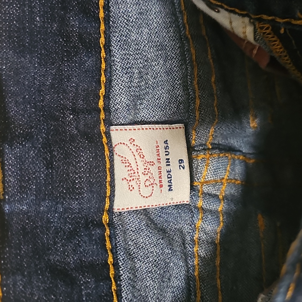 True Religion Blue Jean Cuttoff Shorts BUY ONE GET ONE FREE - Picture 3 of 3